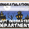 Certificate for Best Decorated Department
